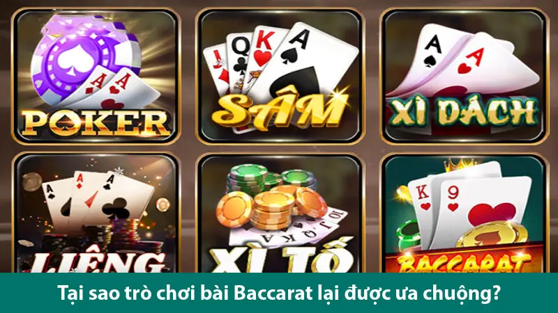 Hướng dẫn chơi và cách tính thưởng trong Baccarat đổi thưởng online