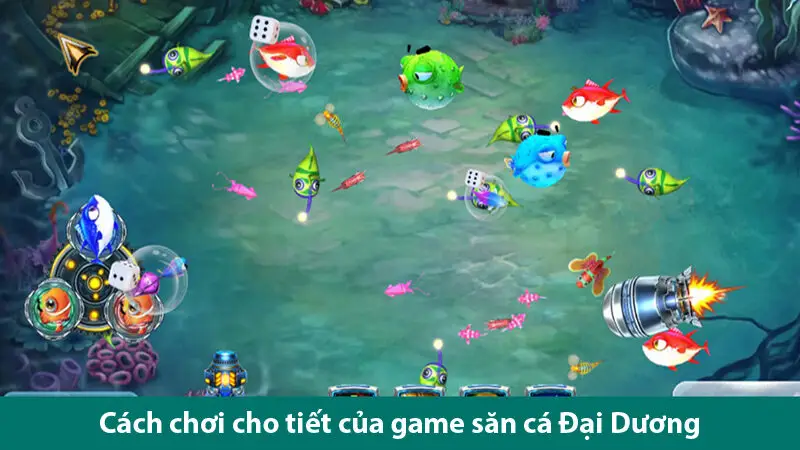 Khám phá các tính năng hấp dẫn trong trò chơi bắn cá Đại Dương 